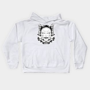 Japanese Oni X Noh Kids Hoodie